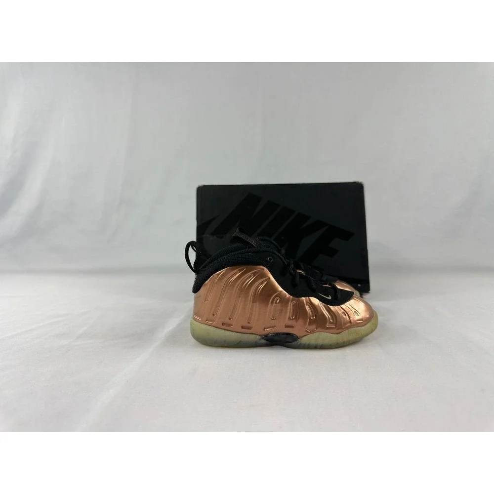Nike Air Foamposite Little Posite One Copper Youth 723947-004 Size 7C